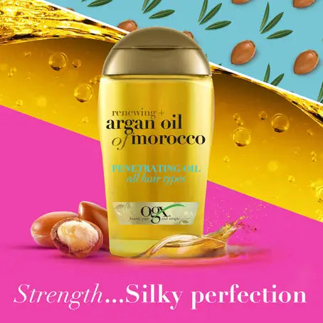 OGX Renewing + Argan Oil Of Morocco Penetrating Oil, All Hair Types, 100ml