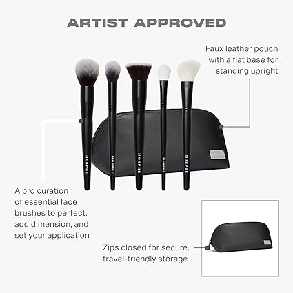 Morphe face the beat 5 pc brush set