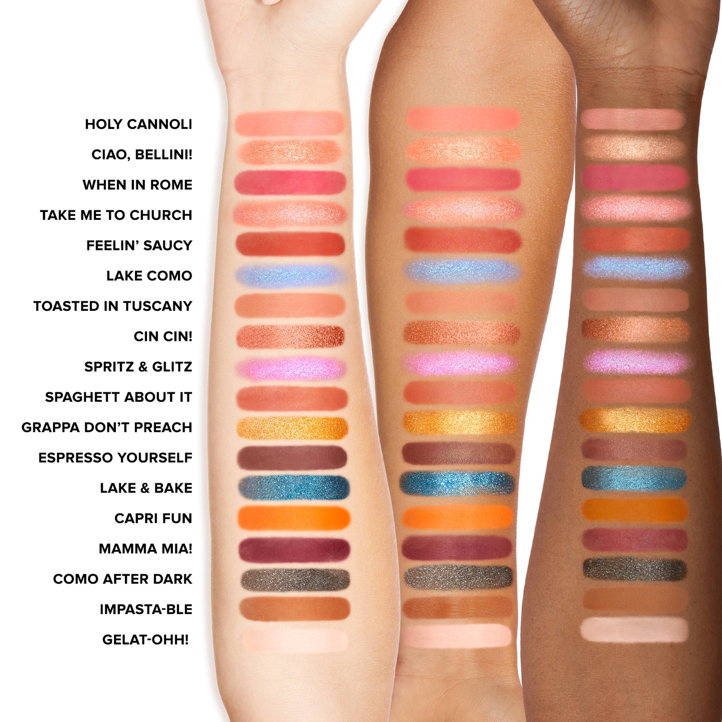 Toofaced spritz eyeshadow palette