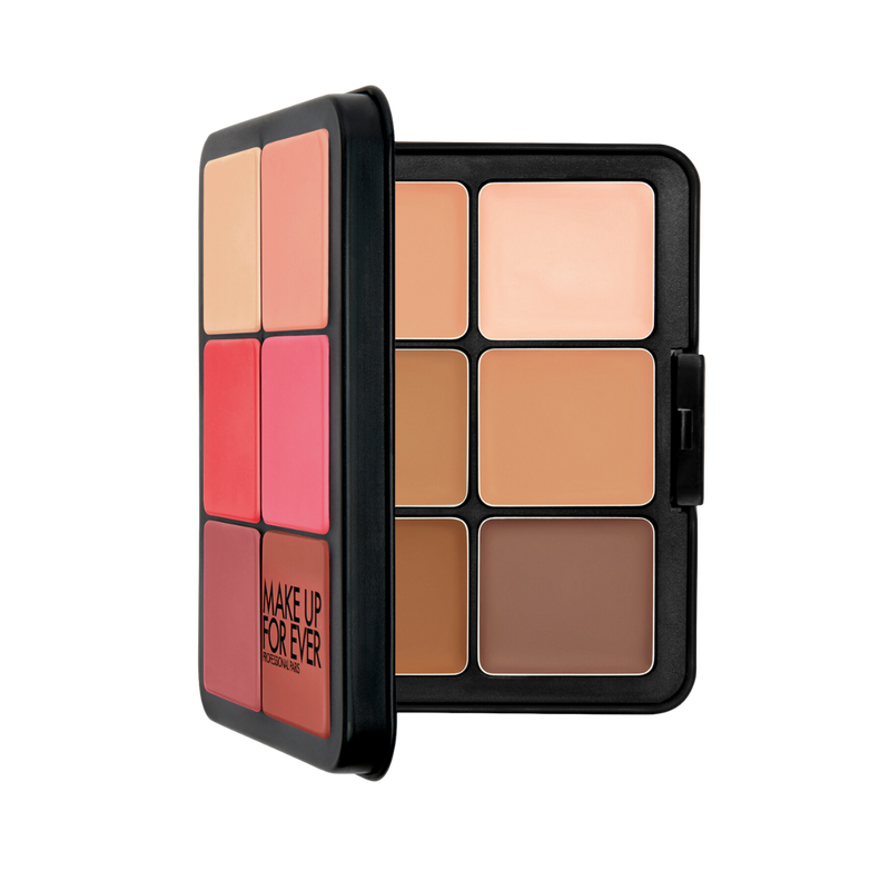 HD SKIN FACE ESSENTIALS PALETTE WITH HIGHLIGHTERS