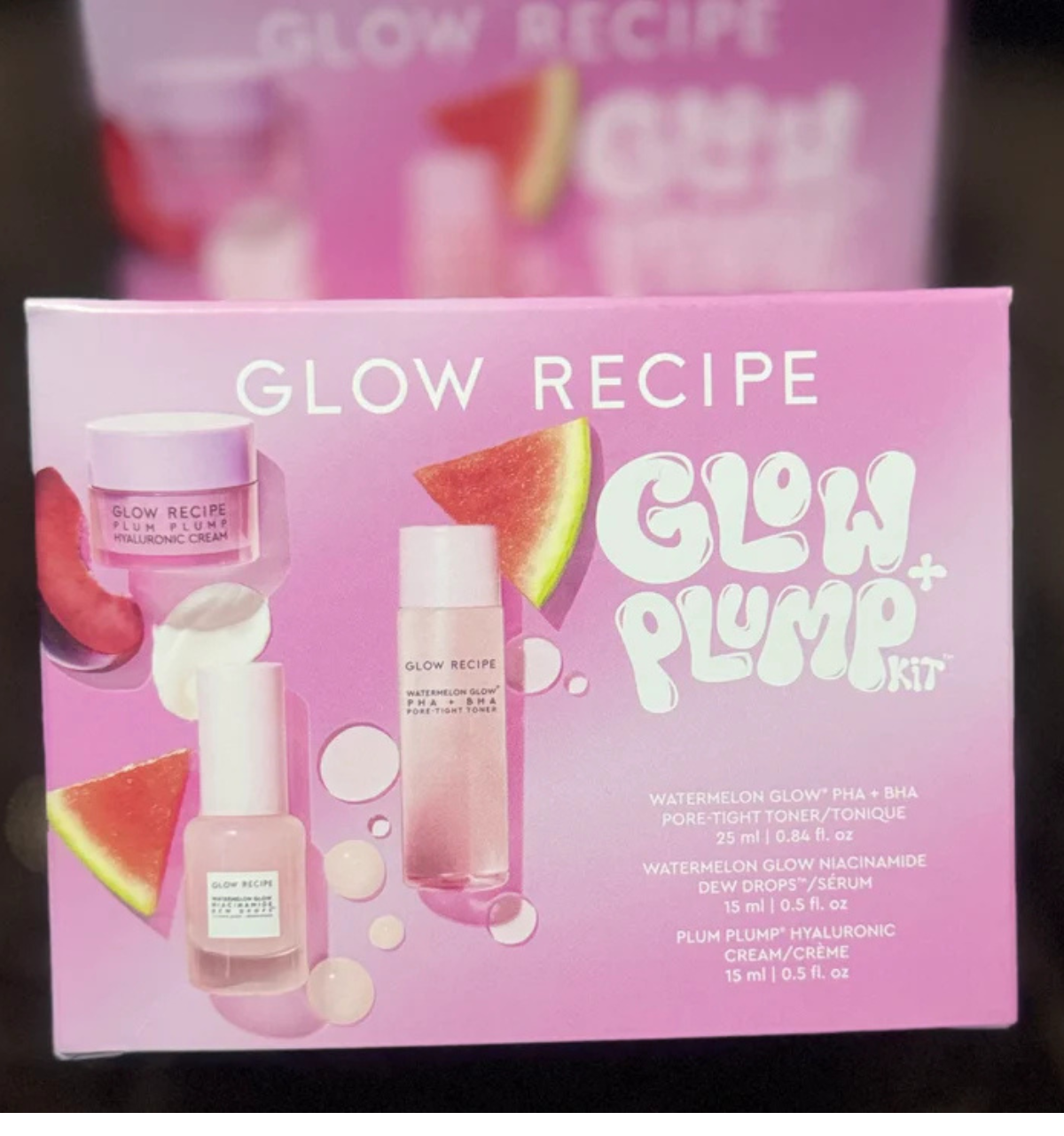 Glow recipe Glow & Plump Mini Kit