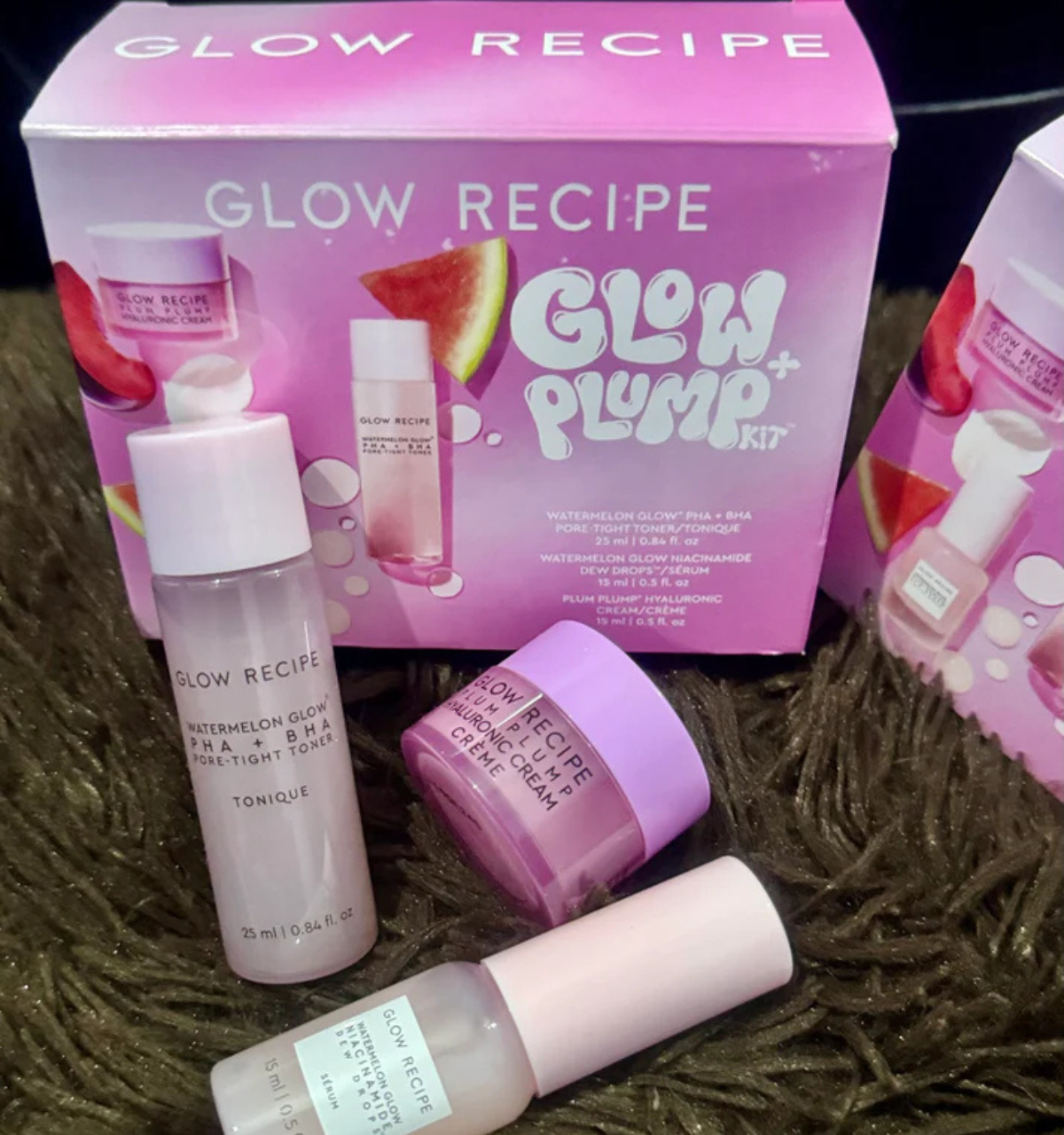 Glow recipe Glow & Plump Mini Kit