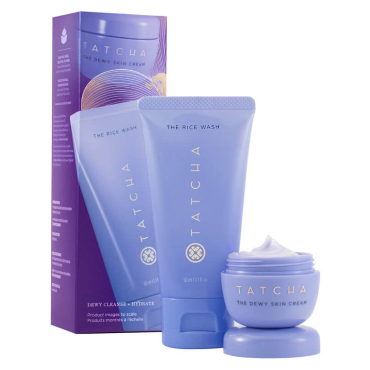 Tatcha Dewy Cleanse + Hydrate Duo Set