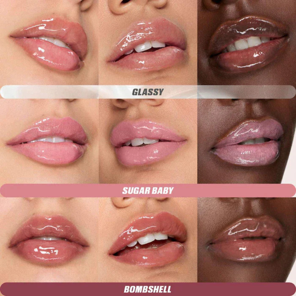 Glow Cosmetics Huda Beauty Mini Glossiest Set