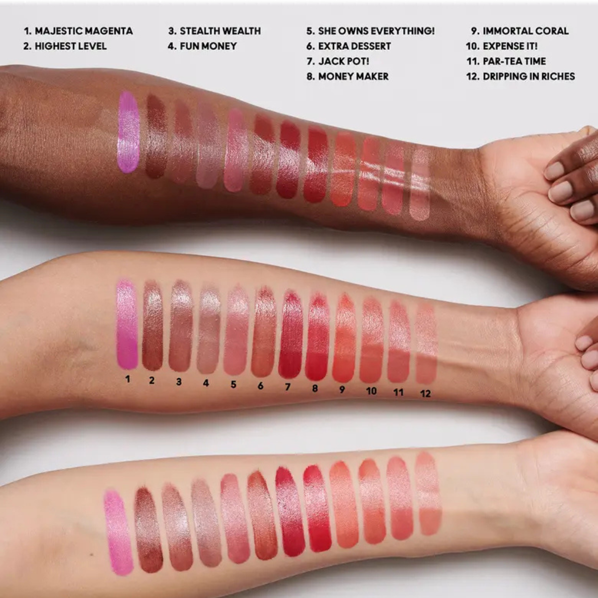 Mac golden girls mini lustre glass liptick vault