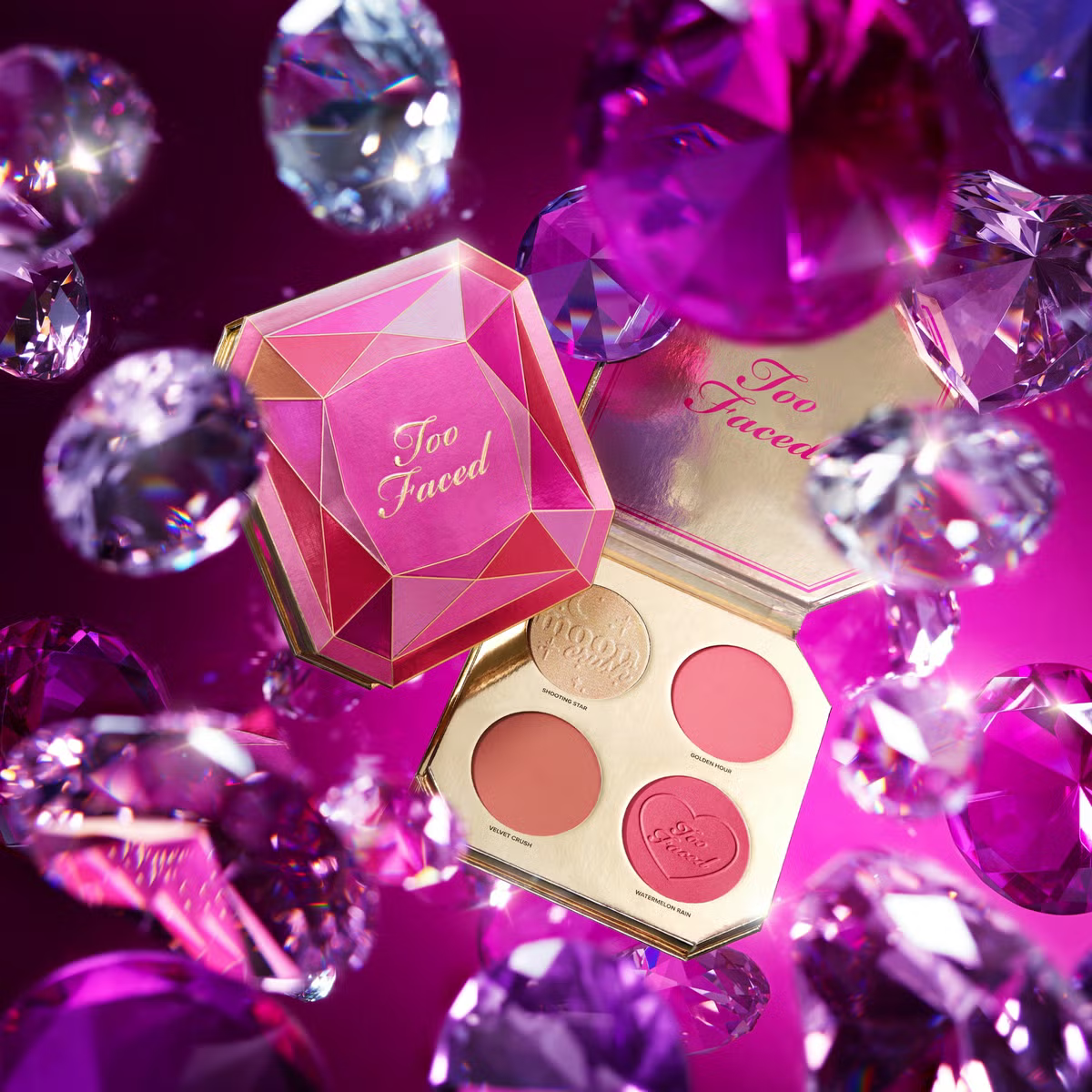 Jewel Crush Blush & Highlighter Face Palette