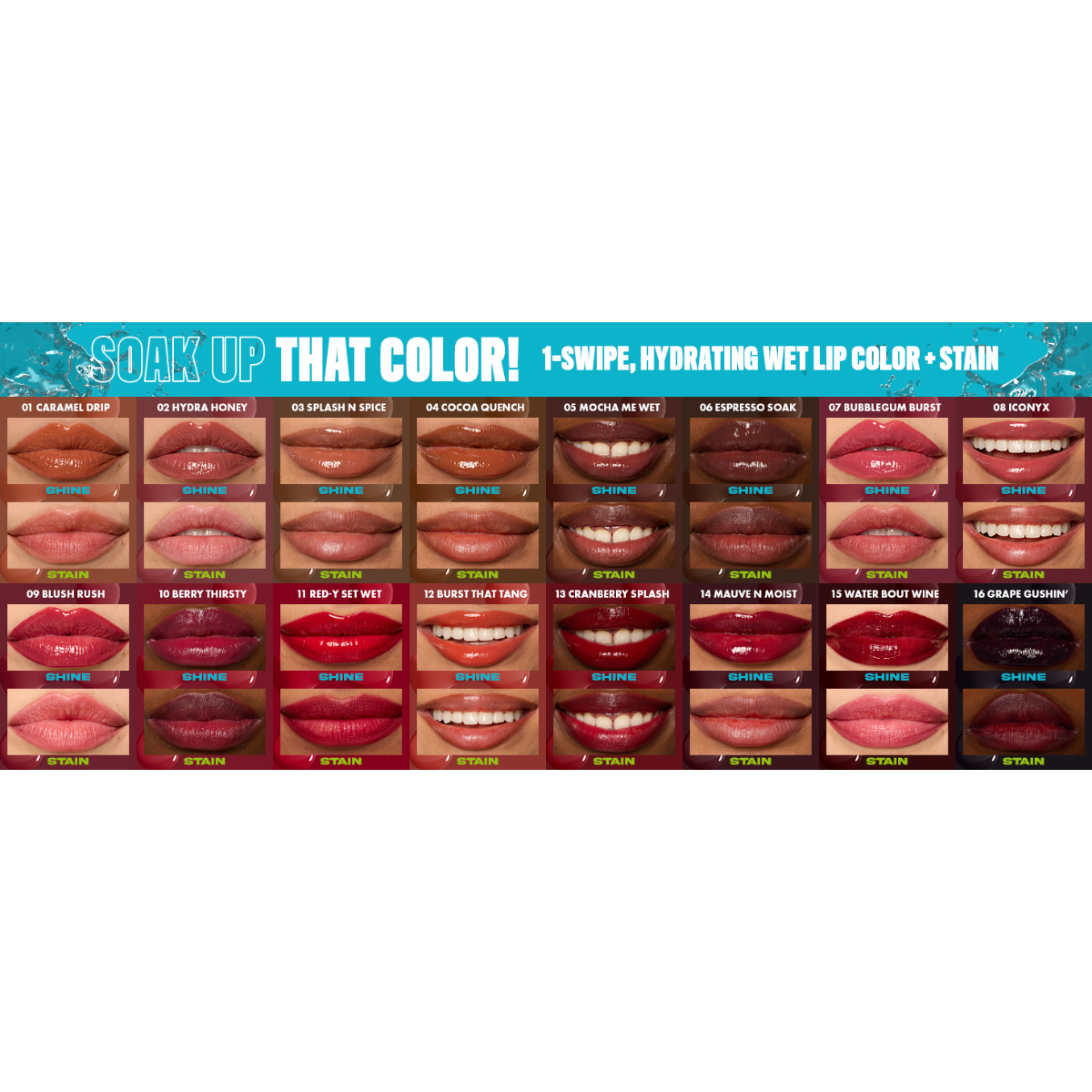 NYX Professional Makeup Lip IV Hydrating Gloss Stain