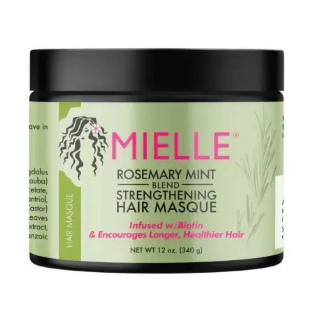 MIELLE Rosemary Mint Strengthening Hair Mask Size: 340gm