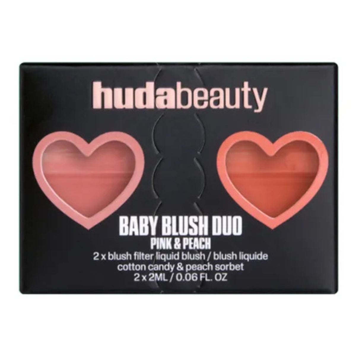 Huda baby blush mini duo