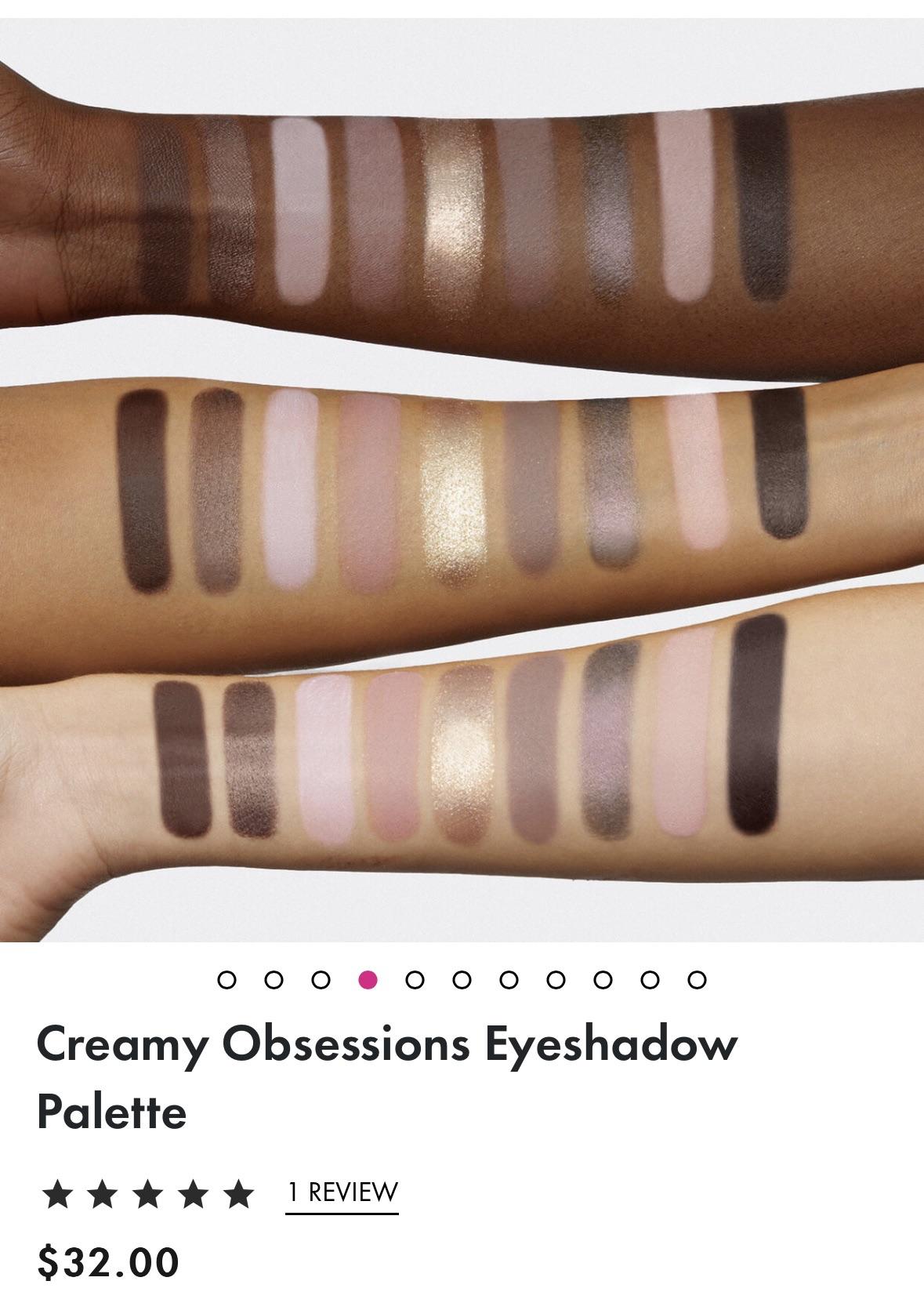 Buy Huda Beauty Creamy Obsessions Eyeshadow Palette