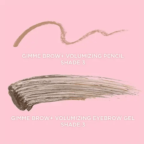 benefit Gimme Brow Goals Volumising Fiber Eyebrow Gel and Pencil Duo Set - Shade 3 Warm Light Brown