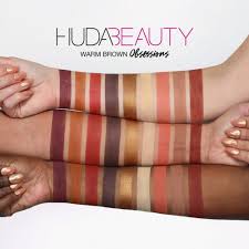 Huda beauty warm brown obsession palette