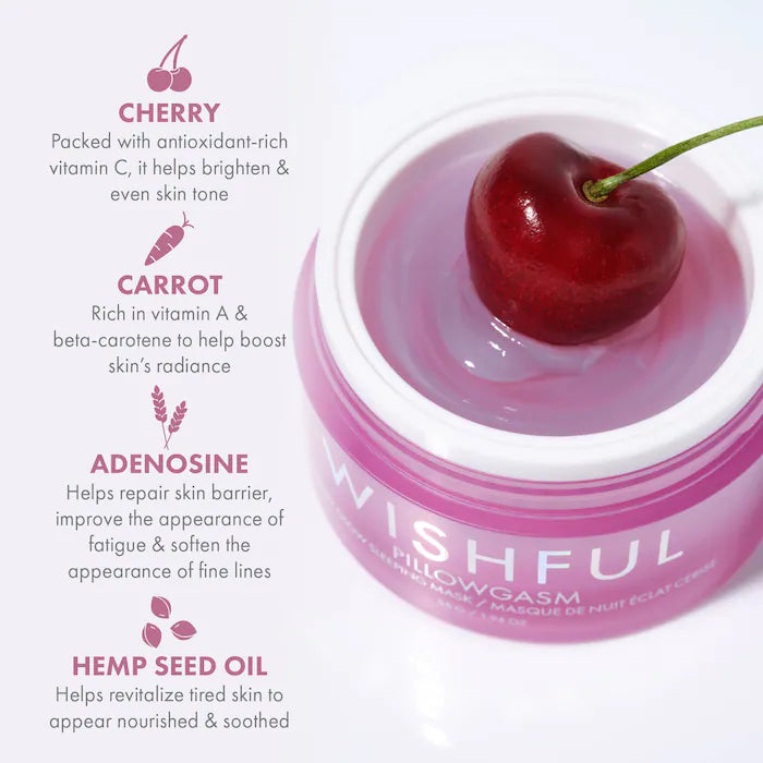 Huda beauty wishful pillogasm sleeping mask
