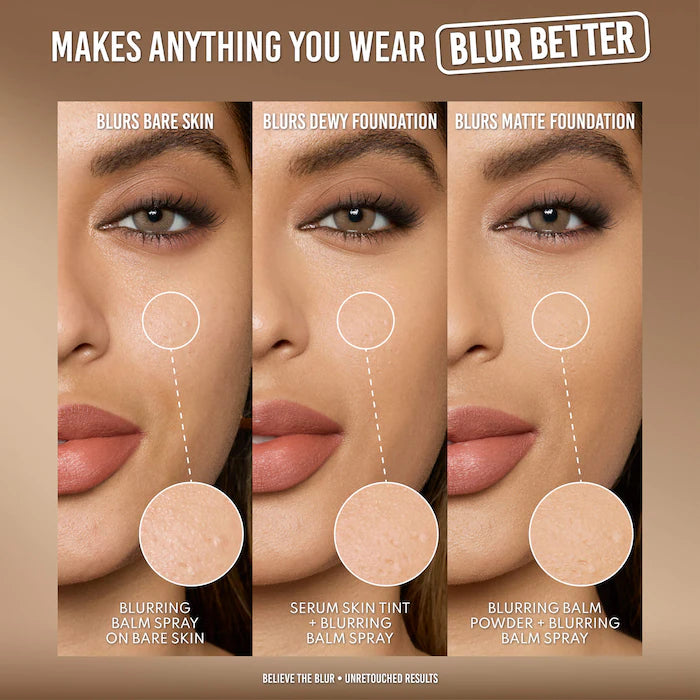 Danessa Myricks Beauty Yummy Skin Liquid Blurring Balm Mattifying Setting Spray