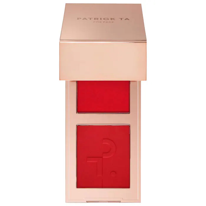 PATRICK TA  Major Headlines Double-Take Crème & Powder Blush Duo