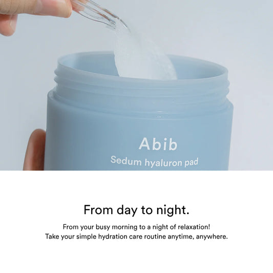 Sedum hyaluron pad Hydrating touch