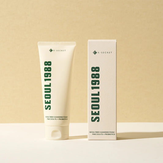 SEOUL 1988 Cleansing Foam : Pine Cica 1% + Probiotics