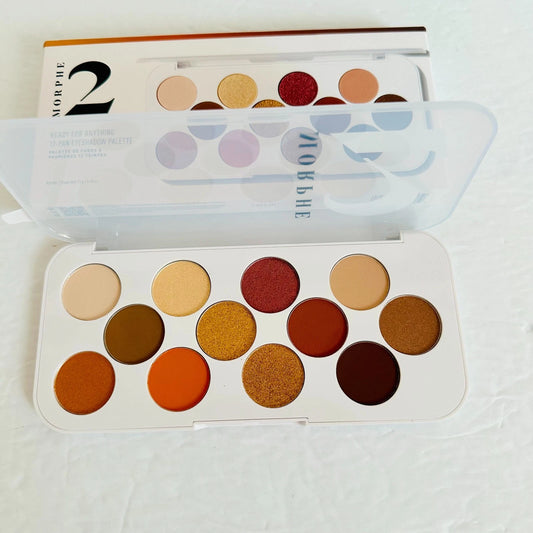 MORPHE 2 READY FOR ANYTHING 12-PAN EYESHADOW PALETTE EARTH TONE