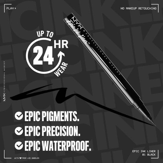 NYX  Epic Ink Waterproof Liquid Eyeliner