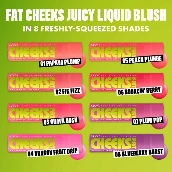 NYX - Fat Cheeks Juicy Liquid Blush