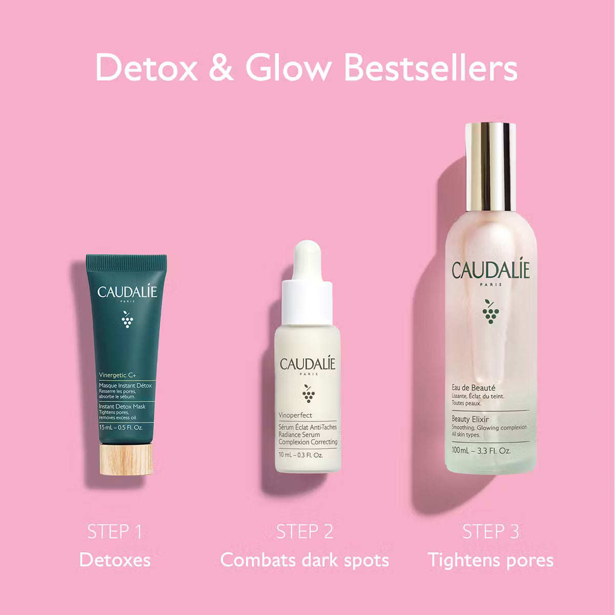 Beauty Elixir: Detox & Glow Bestsellers Trio