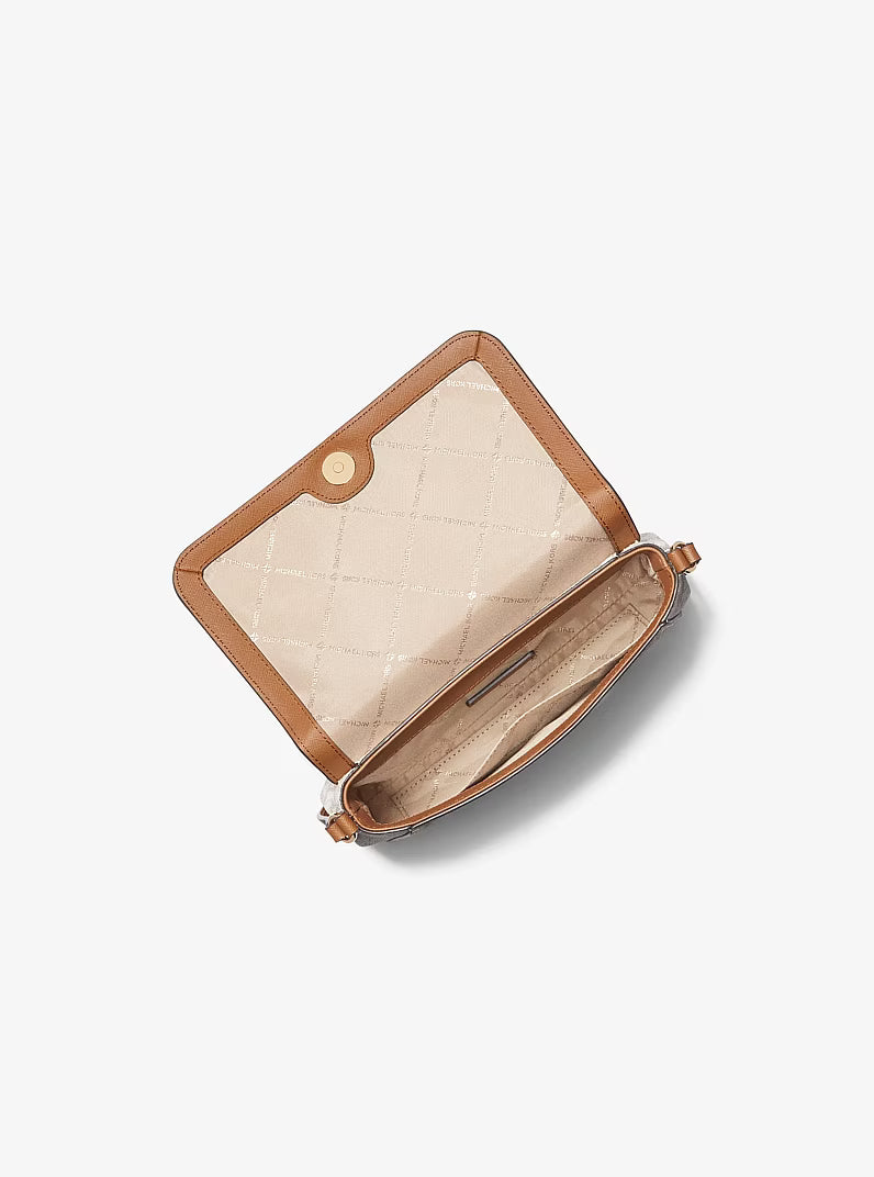 Micheal Kors Medium Logo Convertible Crossbody Bag