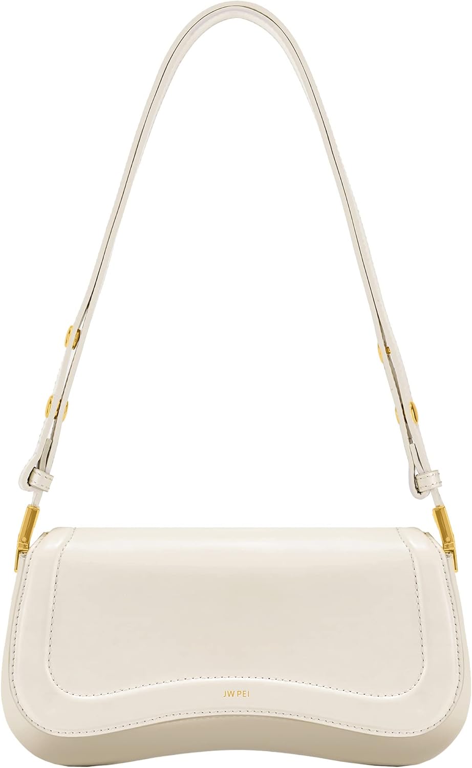 JW PEI Joy Vegan Leather Shoulder Bag | Gold-tone Hardware & Adjustable Strap