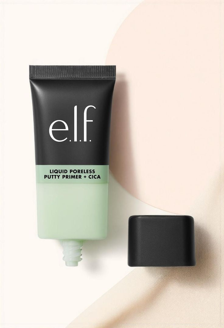 e.l.f. Liquid Poreless Putty Primer + Cica, 0.94 fl oz