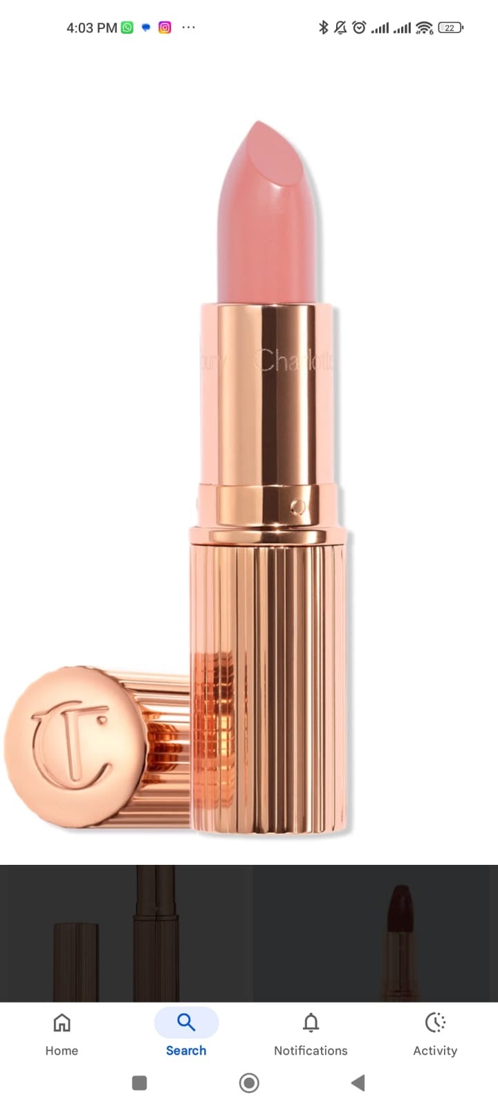 Charlotte tilbury liptick without box