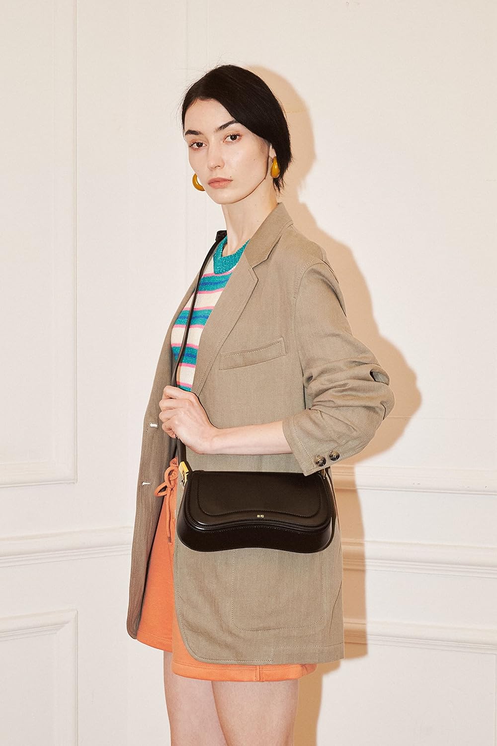 JW PEI Joy Vegan Leather Shoulder Bag | Gold-tone Hardware & Adjustable Strap
