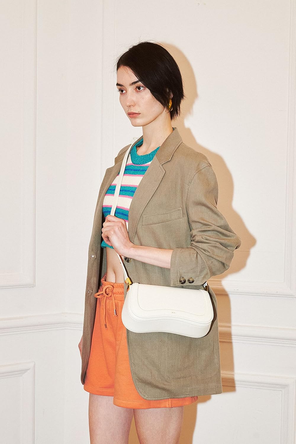 JW PEI Joy Vegan Leather Shoulder Bag | Gold-tone Hardware & Adjustable Strap