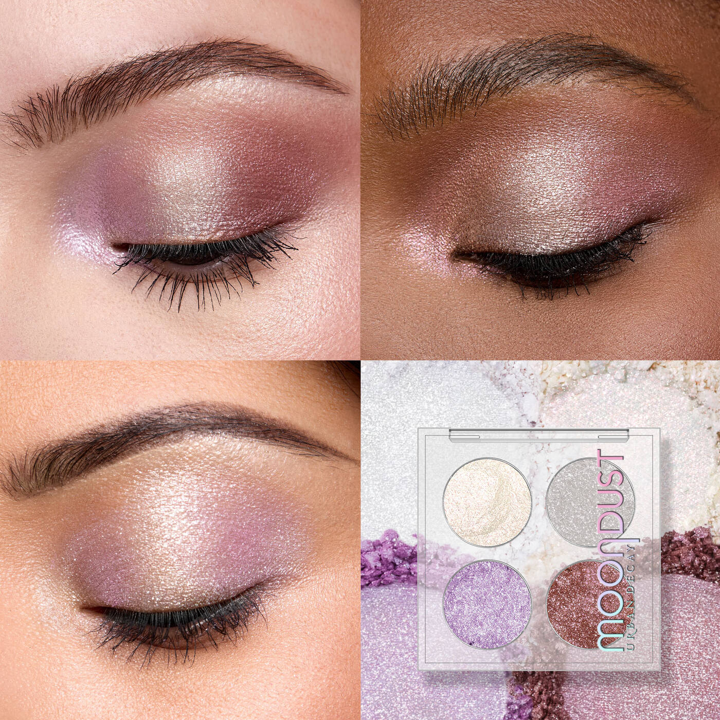 UrbanDecay Moondust Quad Glitter Eyeshadow Palette Gift
