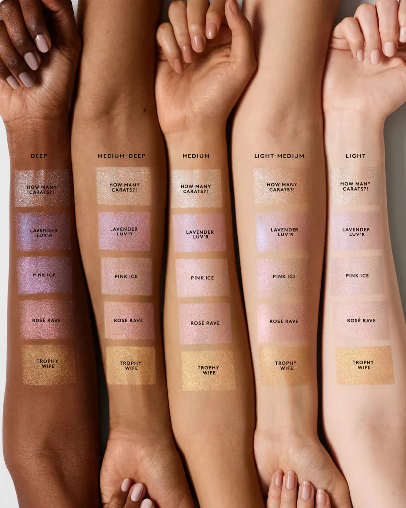 Fenty beauty diamond bomb highlighter - Shade lavender