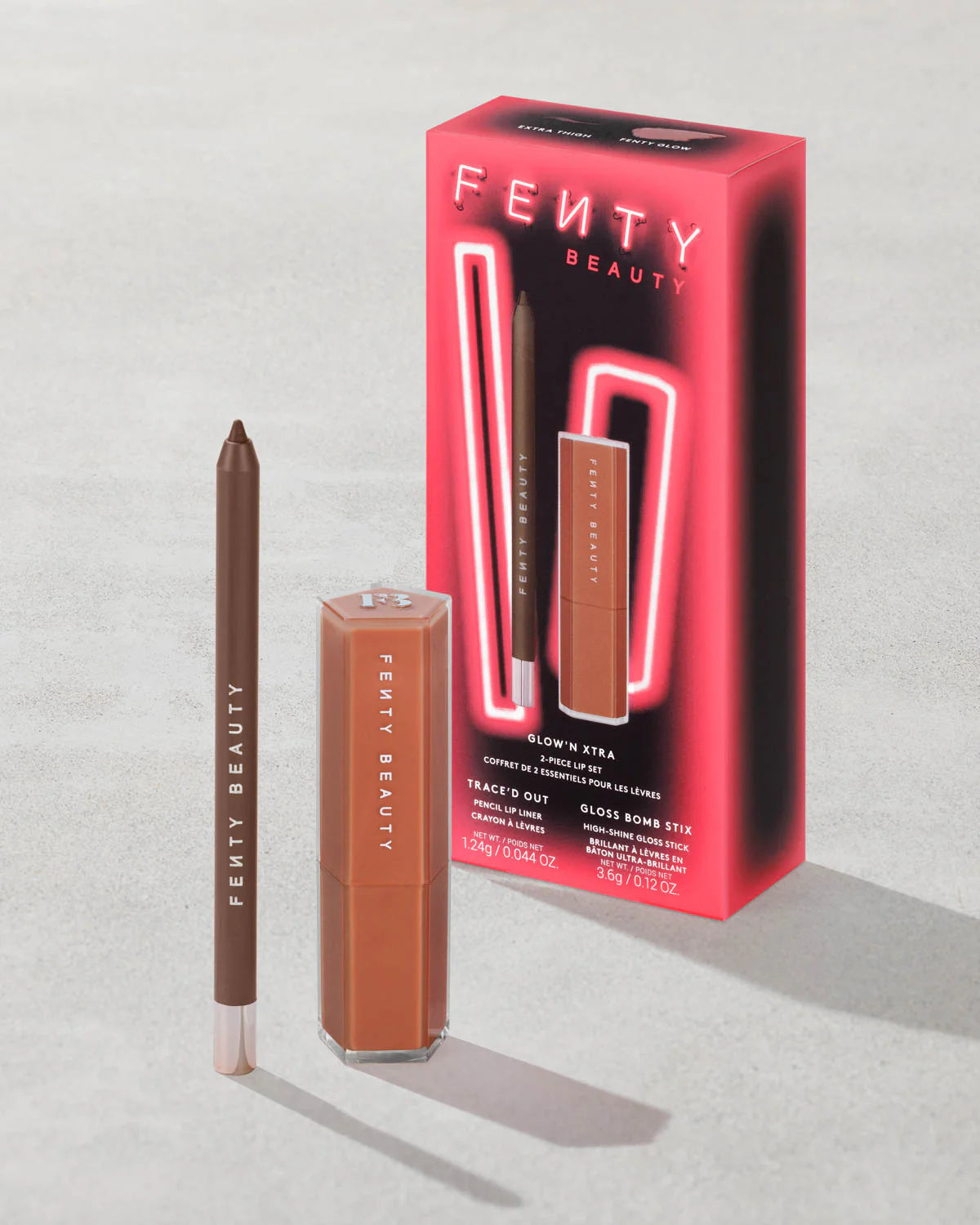 Fenty Beauty Glow'n Xtra 2-Piece Lip Set