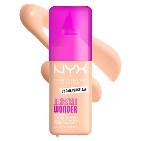 NYX Make ‘Em Wonder™ Soft Matte Buildable Foundation
