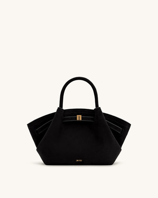 Hana Mini Faux Suede Tote Bag