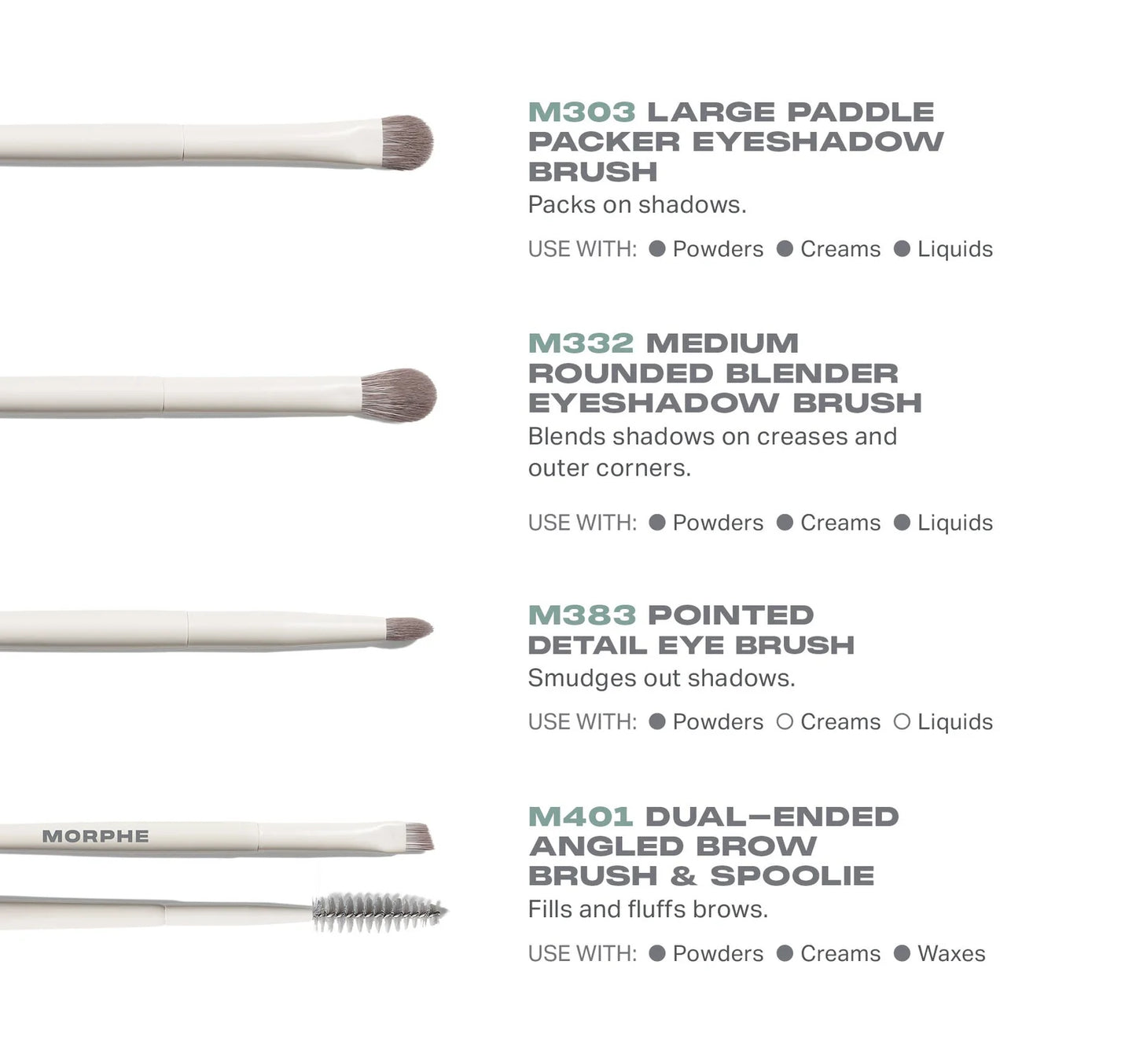 Morphe Best of Blends 8-Piece Face & Eye Brush Set