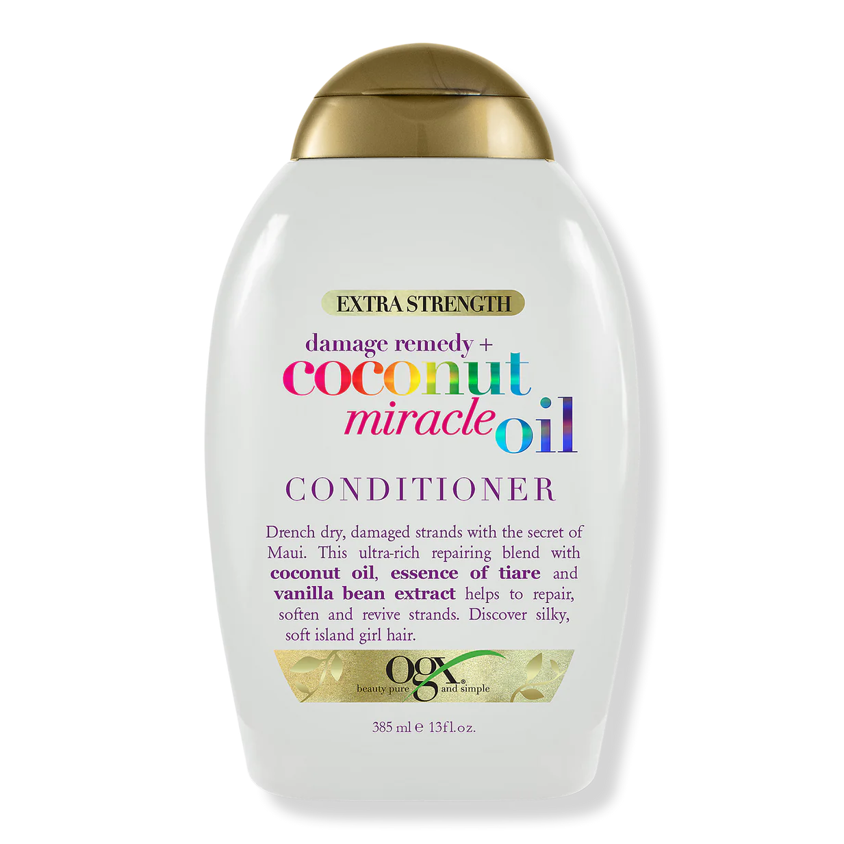 OGX - Damage Remedy + Coconut Miracle Oil Conditioner - 385ml