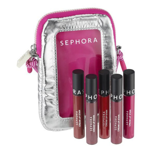 Moving Lights - No Transfer Cream Lip Stain Velvety Red Kit