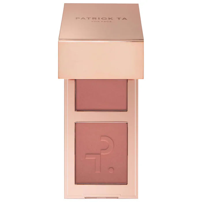 PATRICK TA  Major Headlines Double-Take Crème & Powder Blush Duo