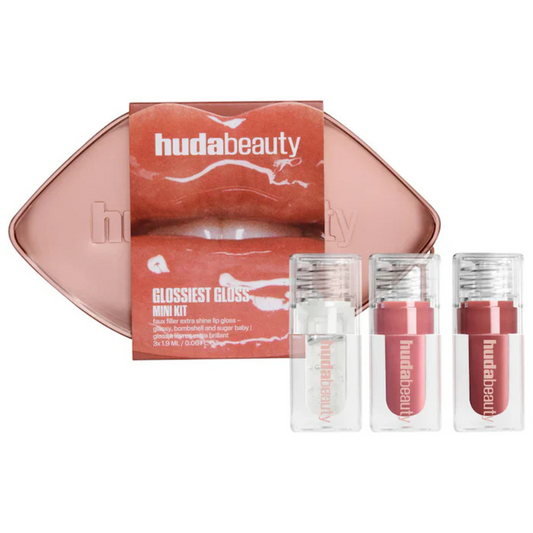 Glow Cosmetics  Huda Beauty Mini Glossiest Set