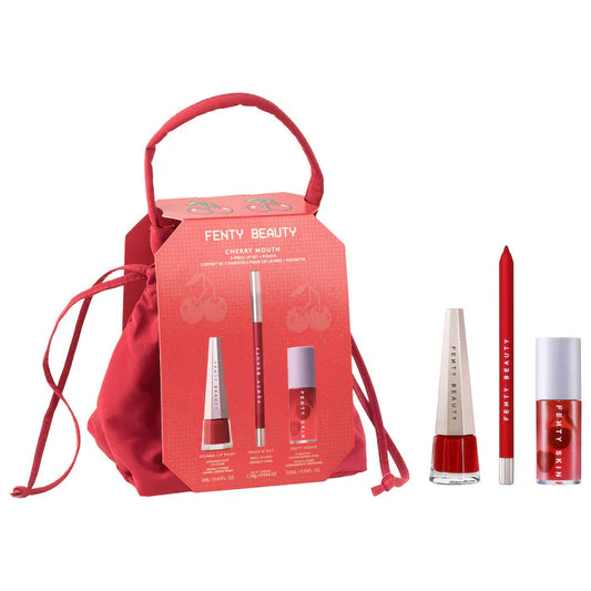 Fenty Beauty by Rihanna Cherry Mouth 3-Piece Lip Set