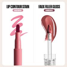 Huda Beauty Makeout Sesh Lip Duo Rosy Nudes