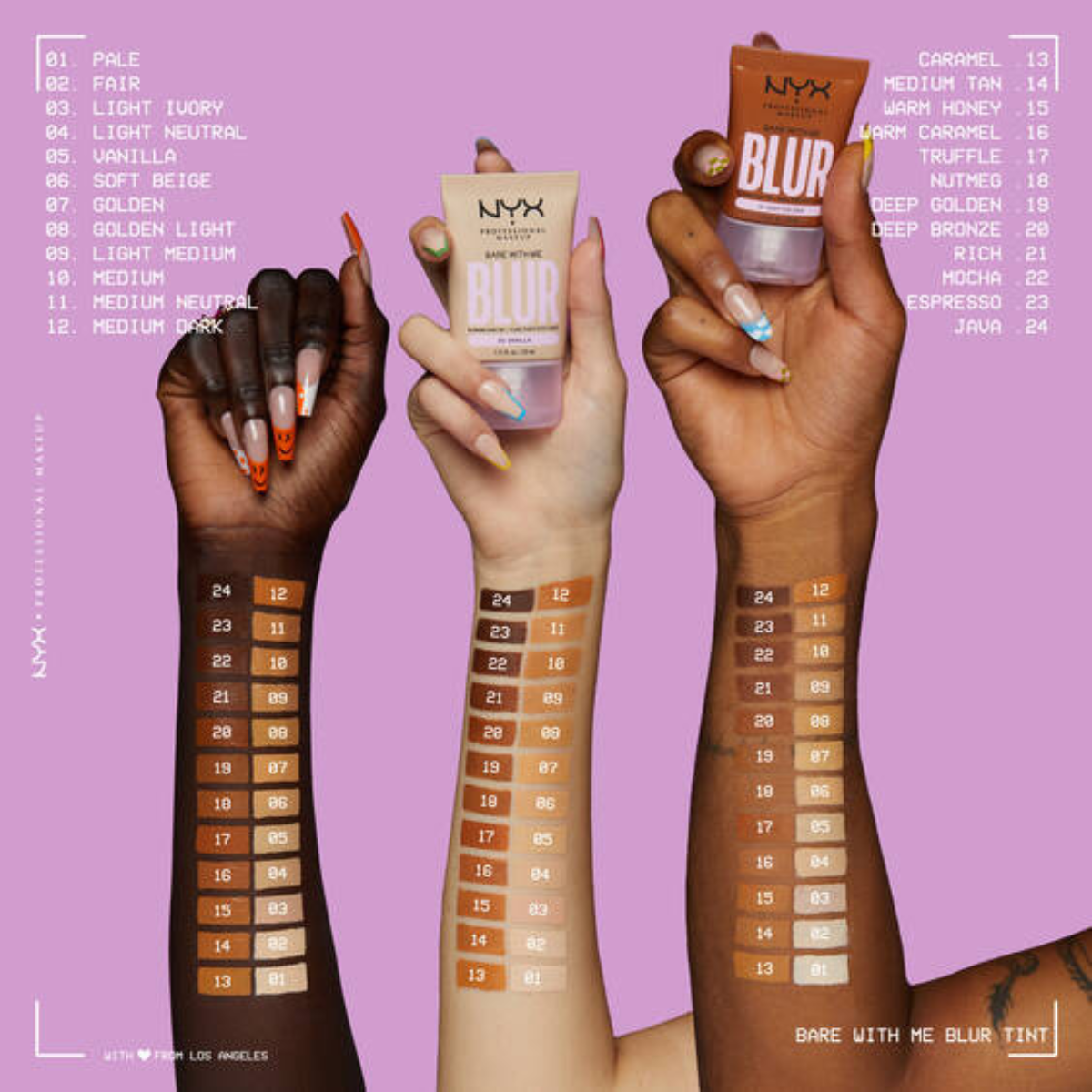 Nyx blur foundation