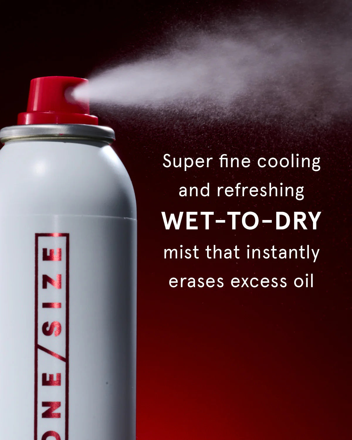 Onesize setting spray