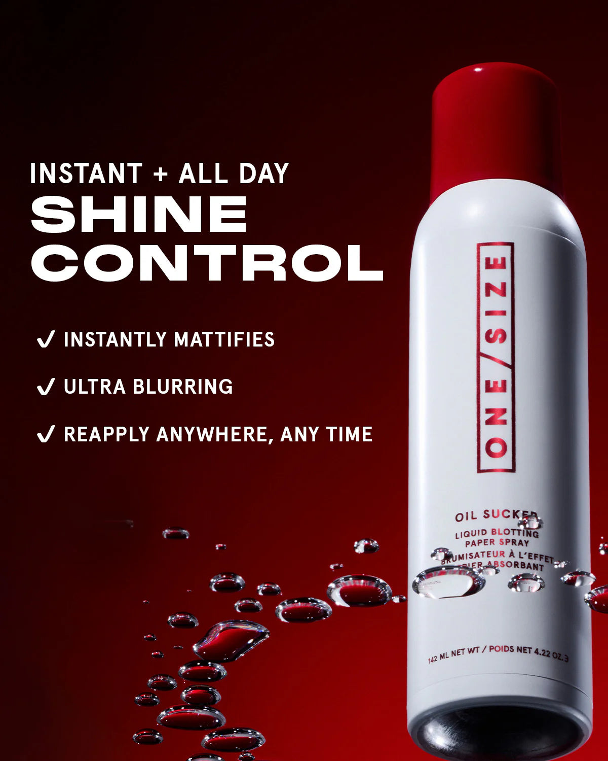 Onesize setting spray