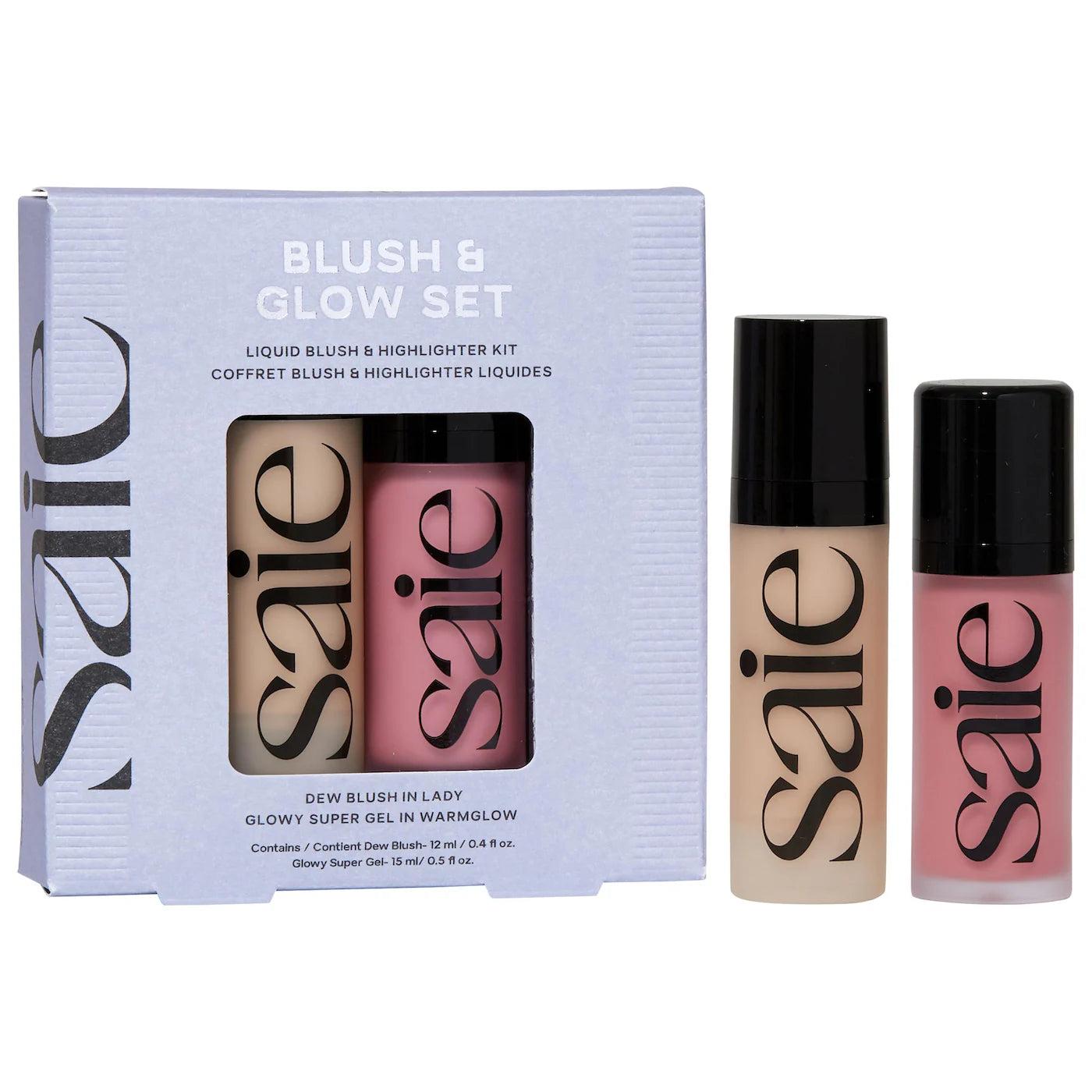 Blush & Glow Set Flushed. Glowing. Festive