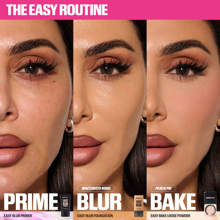 HUDA BEAUTY  Easy Bake Loose Powder Brightening + Correcting Duo