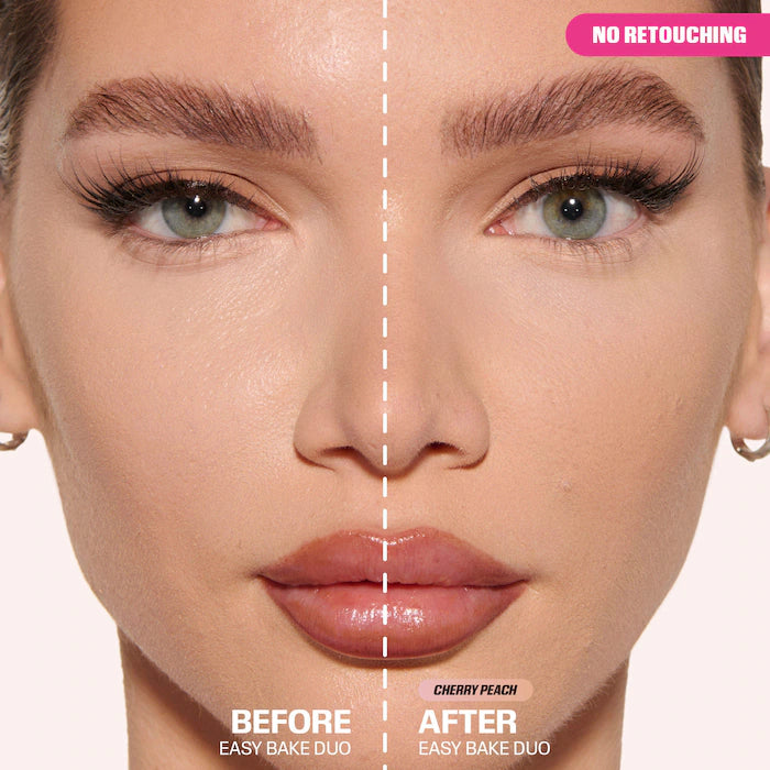 HUDA BEAUTY  Easy Bake Loose Powder Brightening + Correcting Duo