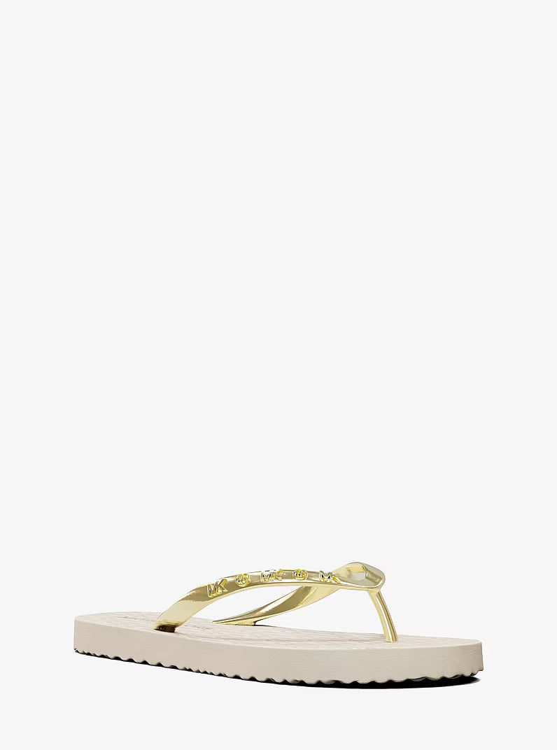 Michael kor - Signature Logo Flip Flops